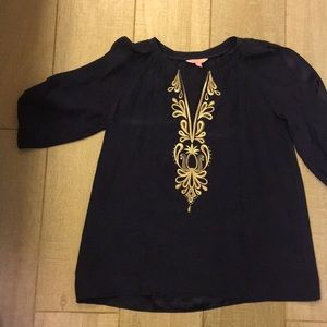 Blue tunic